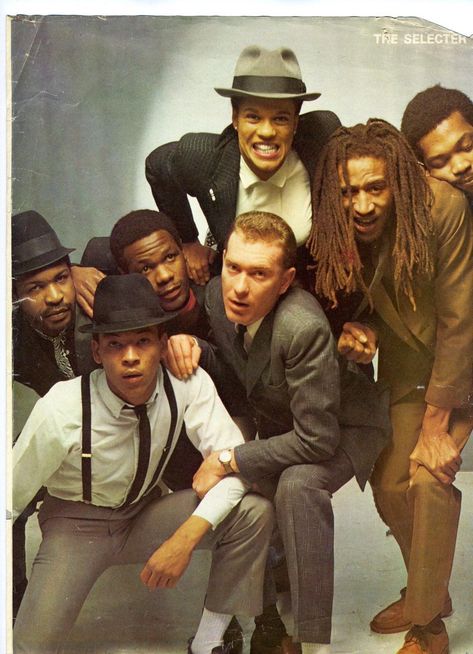 The Selecter Ska Band, The Selecter Ska, Ska Fashion Men, Rudeboy Style, Ska Aesthetic, Ska Fashion, Cbgb Punk, Ska Style, Band Shoot