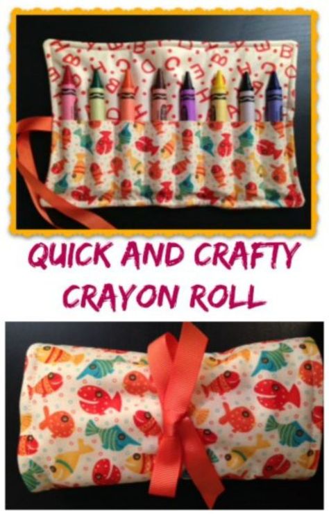 Sewing Projects to Make and Sell - Crafty Crayon Roll Up - Easy Things to Sew and Sell on Etsy and Online Shops - DIY Sewing Crafts With Free Pattern and Tutorial Crayon Roll, Sewing Tips, Crayon, Read More, Sewing Projects, Internet, Sewing