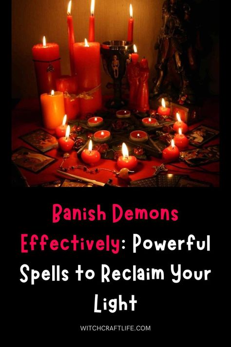 Spells To Release Someone, Easy Banishing Spell Person, Banishing Magick, Demon Spells, Tarot Spells, Banishing Ritual, Spells Witchcraft Money, Witchcraft Money, Voodoo Priest