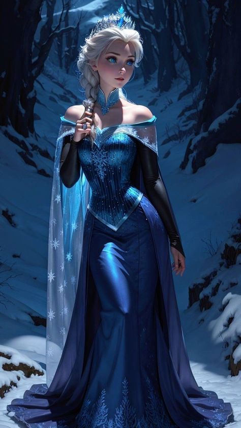 Modern Disney Characters, Frozen Queen, Frozen Art, Disney Frozen Elsa Art, Disney Princess Artwork, Disney Princess Fan Art, Images Disney, Disney Princess Images, Princess Wallpaper