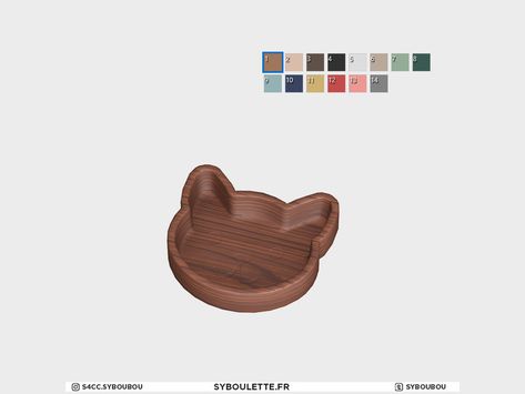 This is a food bowl compatible for all pets. Found in TSR Category 'Sims 4 Pets' Sims 4 Pet Stuff, The Sims Resource Cc, Sims 4 Cat, Element Costume, Sims Cheats, Cc Clutter, Sims Pets, Sims 4 Tsr, Sims 4 Cas Mods