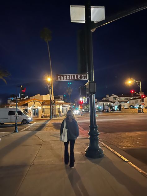 Santa Barbara State Street, State Street Santa Barbara, Santa Barbara Aesthetic, Nicole Core, November Mood, Downtown Santa Barbara, California Aesthetic, Fake Life, Empire State Of Mind