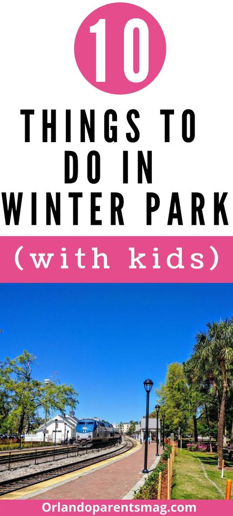 fun in winter park Florida With Kids, Downtown Winter, Things To Do In Winter, Orlando Activities, Azaleas Garden, Holiday Lights Display, Area Activities, Visit Orlando, Winter Park Florida