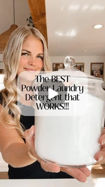 Laundry Detergent Container Ideas, Epsom Salt Laundry Detergent, Laundry Detergent With Essential Oils, Nontoxic Laundry Detergent, Homemade Laundry Detergent Powder With Epsom Salt, Clothes Stain Remover, Diy Laundry Detergent For He Washers, Diy Natural Laundry Detergent For He Washers, Diy He Laundry Detergent Powder