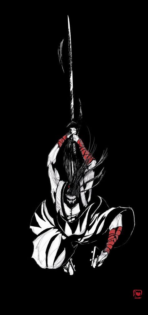 Ronin Samurai, Art Vampire, Dengeki Daisy, Samurai Wallpaper, Samurai Artwork, Ninja Art, Samurai Tattoo, Samurai Art, Vampire Knight