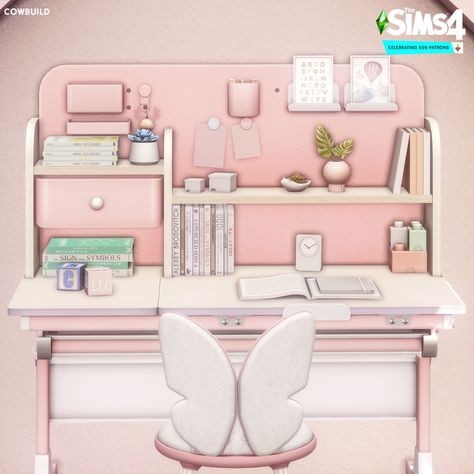 Kids Study Spaces, The Sims 4 Kids, Sims 4 Beds, Sims Packs, The Sims 4 Pc, Sims 4 Bedroom, Free Sims 4, The Sims 4 Packs, Sims 4 Children