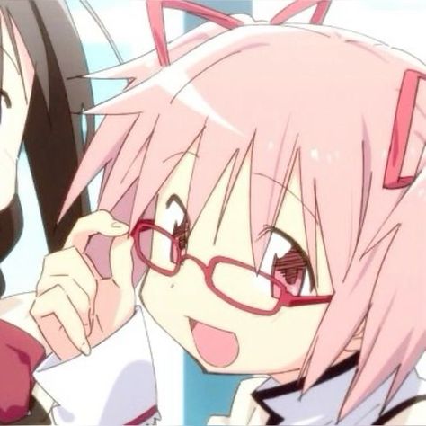 Madoka Magica Matching, Madoka Homura, Madoka Kaname, Madoka Magica, An Anime, Pink Hair, Anime, Hair, Pink