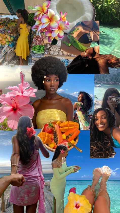 Island girl summer 🩵🌸🏝️🌊☀️ #islandgirl #summer #summeraesthetic #tropical #ocean #oceangirls #beachaesthetic Island Gyal, Tropical Summer Aesthetic, Island Girl Aesthetic, Beach Aesthetic Outfits, Dark Skin Models, Summer Goddess, Tropical Girl, Barbie Summer, Island Life Style