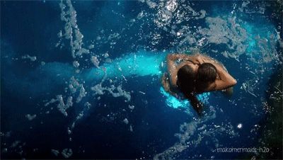 Mermaid Gif, Mako Island Of Secrets, Moon Pool, Underwater Scenes, H2o Mermaids, Mako Mermaids, Mermaids And Mermen, Sea Witch, Urban Fantasy