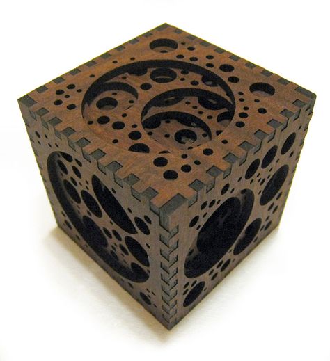 Chinese Puzzle Box, Holiday Woodworking Projects, Cnc Machine Projects, Machining Metal Projects, Router Projects, Maker Project, Lazer Cut, Laser Cnc, 3d Laser