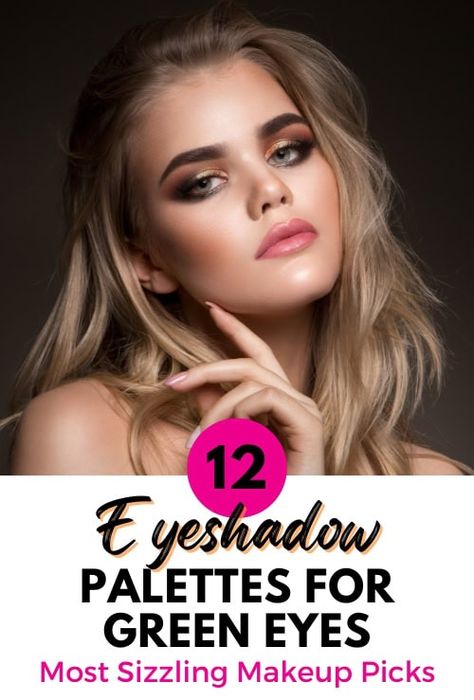 Unlock the secret to enhancing your green eyes with the perfect eyeshadow palette. Discover a range of vibrant hues and expert tips to bring out the beauty of your eyes. Whether you're aiming for a subtle day look or a show-stopping evening glam, these eyeshadows are tailored just for you. Elevate your makeup routine and make your green eyes pop with every glance. #EyeshadowForGreenEyes #MakeupTips #BeautyRoutine Eyeshadow For Dark Green Eyes, Makeup To Make Green Eyes Pop, Soft Glam Makeup Green Eyes, How To Make Green Eyes Pop, Best Eyeshadow For Green Eyes, Eyeshadow Guide, Doe Eye Makeup, Blonde Green Eyes, Rare Eye Colors