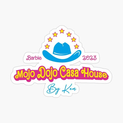 Mojo Dojo Casa House From Barbie Movie Available in many products in my store! Welcome To My Mojo Dojo Casa House, Barbie Stickers, Mojo Dojo Casa House, Barbie Theme Party, Bookmarks For Books, Barbie Theme, Barbie Movie, Barbie Party, Barbie Movies