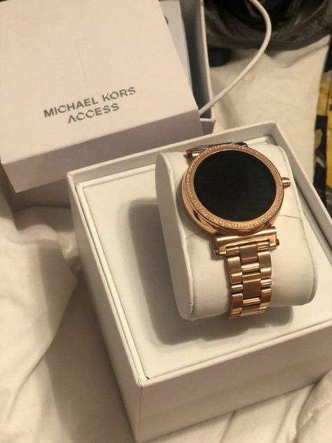 Michael Kors Watch Rose Gold, Elegant Watches Women, Stylish Watches For Girls, Pretty Watches, Trendy Watches, Fancy Watches, Vintage Watches Women, Watches Women Leather, Gold Watches Women