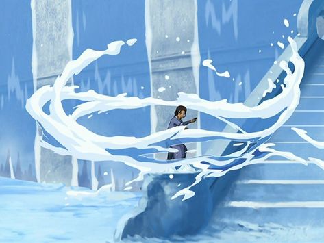 Screencap Redraw, Water Bending, Water Bender, Water Tribe, Avatar Cartoon, Water Powers, Blue Anime, Fire Nation, Avatar Aang