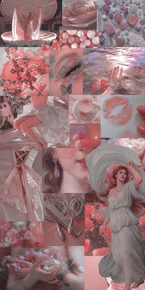 Aphrodite Aesthetic Wallpaper, Aesthetic Aphrodite, Aphrodite Aesthetic, Picsart Edits, Ethereal Aesthetic, Royalty Aesthetic, Collage Background, Iphone Wallpaper Themes, Pastel Pink Aesthetic