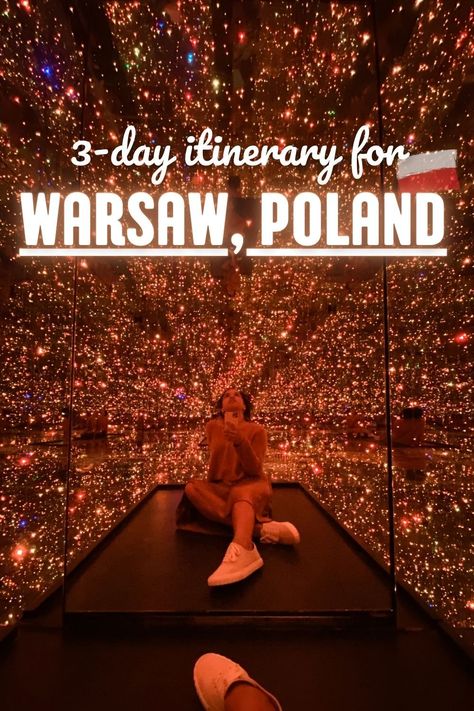 A weekend in Warsaw? No problem—go by this itinerary and you won't have a problem seeing the best of this modern city! Warsaw Itinerary, Paris Locations, Interrail Europe, Poland Trip, Warsaw City, Poland Warsaw, 3 Days Trip, Christmas Markets Europe, Poland Travel