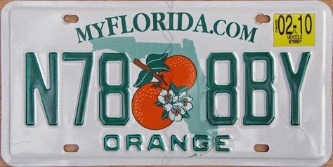 Seeing a Florida license plate drives you into fits of rage. | 38 Signs You’re From NorthCarolina Florida License Plate, License Plate Wall, Formal Cooler Ideas, Plate Drawing, Licence Plates, License Plate Designs, Florida Oranges, Surfboard Design, Car Plates