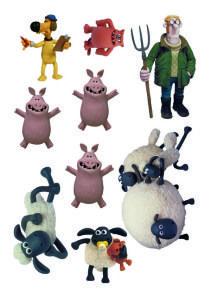 Shaun The Sheep character printables - for quick cake toppers © Aardman Animations Shaun The Sheep Birthday Party, Shaun The Sheep Birthday, Sheep Birthday Party, Shaun The Sheep Cake, Sheep Costumes, Sheep Cake, Timmy Time, Aardman Animations, Shaun The Sheep