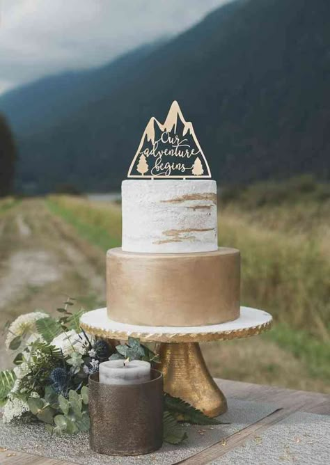 Our Adventure Begins Wedding, Travel Wedding Cake, Our Adventure Begins, Rustic Dessert Table, Bridal Cake Topper, Wire Cake Topper, Wedding Cake Toppers Unique, Love Cake Topper, Rustic Wedding Cake Toppers