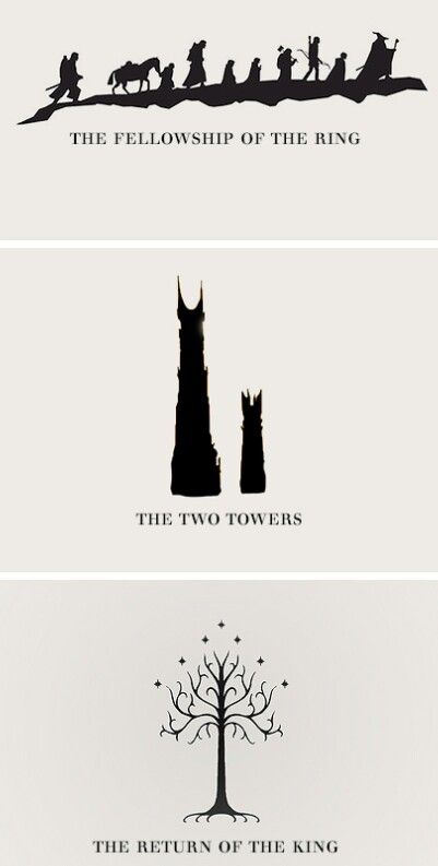 Great minimalist #LOTR designs Lotr Tattoo, Lord Of The Rings Tattoo, Illustration Minimal, The Fellowship Of The Ring, Buch Design, Harry Potter Tattoos, Ring Tattoos, The Two Towers, Fellowship Of The Ring