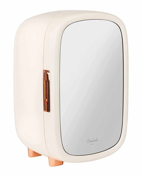 Cooluli Beauty 12 Liter Mini Skincare Fridge Mini Skincare Fridge, Retro Mini Fridge, Mini Skincare, Esthetician Supplies, Jade Rollers, Skincare Fridge, Makeup Lovers, Free Skincare, Vanity Accessories