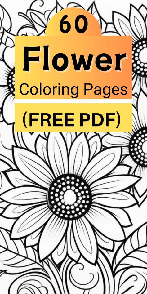 Immerse yourself in creativity with 60+ Free Printable Flower Coloring Pages for Kids and Adults! Whether you're a seasoned artist or just starting out, these diverse floral designs provide a delightful way to relax and express your creativity. From intricate blooms to charming petals, these free printable coloring pages offer a captivating journey through the beauty of nature. #FreePrintableColoringPages #FlowerColoring #CreativeExpression Boho Coloring Pages Free Printable, Free Flower Coloring Pages Printables, Free Adult Coloring Printables Flowers, Floral Coloring Pages Free Printable, Free Printable Flower Coloring Pages, Flower Coloring Pages Free Printable, Butterfly Coloring Pages Free Printable, Flower Coloring Pages For Adults, Flower Coloring Pages For Kids