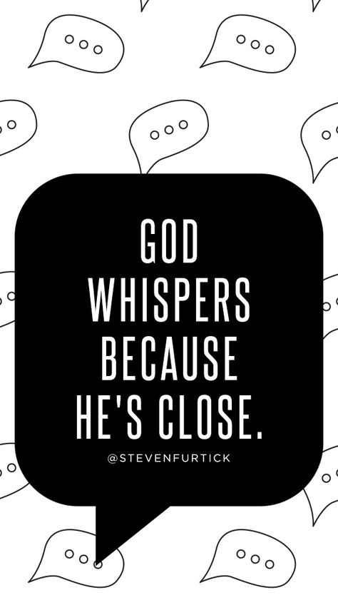 Pastor Steven Furtick, quote from the book Crash the Chatterbox Steven Furtick Quotes, God Whispers, Steven Furtick, Soli Deo Gloria, About God, God Loves Me, Religious Quotes, The Chaos, Verse Quotes