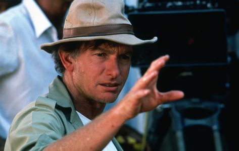 "'Storytelling is my craft, but music is my inspiration, my aim. Experience should lie beyond words..." Peter Weir, film director Photo from the film set of "The Mosquito Coast" (1986). Source: Press materials Oscar Speech, Mosquito Coast, Role Call, Peter Weir, The Truman Show, Movie Plot, London Film Festival, Liam Neeson, Dead Poets Society