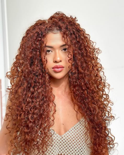 Red Copper Curly Hair, Ginger Hair Color Curly, Red Hair On Curly Hair, Auburn Curly Hair Black Women, Dark Ginger Curly Hair, Dark Copper Curly Hair, Reddish Brown Curly Hair, Hair Inspp, Strawberry Blonde Curly Hair