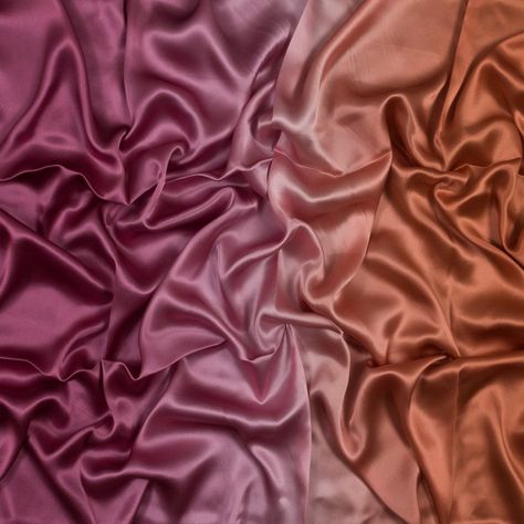 Silk Background, Printed Silk Fabric, Ombre Fabric, Fabric Photography, Iphone Wallpaper Hipster, Ombre Fashion, Orange Ombre, Mood Fabrics, Trend Forecasting