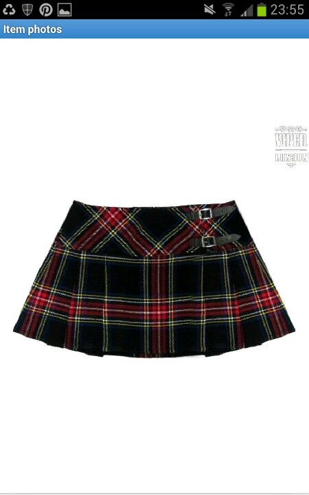 Tartan mini skirt Black Plaid Skirt, Scottish Clothing, Tartan Mini Skirt, Chicana Style, Red Plaid Skirt, Kilt Skirt, Tartan Skirt, Red Mini Skirt, Wrap Around Skirt