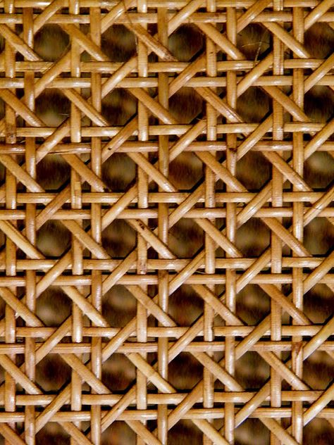 rattan Cane Furniture, Bamboo Weaving, Material Textures, Rattan Furniture, Design Fabric, Weaving Patterns, Wood Texture, Weaving Techniques, Textures Patterns