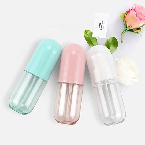 Amazon.com: 3 Pcs 1.5oz/40ml Fine Mist Spray Bottle for Travel and Home, Empty Mini Portable Cosmetic Atomizer, Small Refillable Liquid Containers for Alcohol, Hand Sanitizer, Perfume (3 Colors Pack) : Beauty & Personal Care Mist Spray Bottle, Fine Mist Spray Bottle, Hair Spray Bottle, Perfume Container, Refillable Perfume Bottle, Makeup Containers, Water Sprayer, Sprayer Bottle, Perfume Packaging