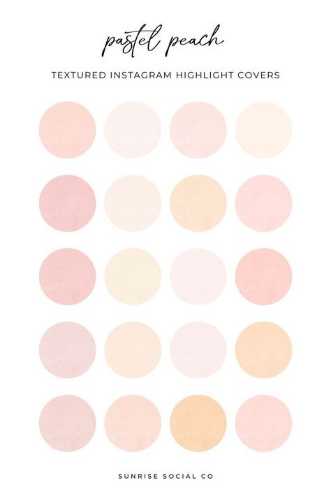 #InstagramHighlightCovers #HighlightCoversInstagram Pastel Highlights, Instagram Story Highlight Covers, Hex Color Palette, Peach Aesthetic, Instagram Story Highlight, Color Schemes Colour Palettes, Pink Highlights, Instagram Highlight Covers, Pink Instagram