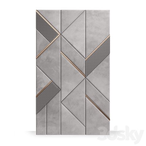 STORE 54 Siesta wall panels - 3D panel - 3D model Wall Cladding Designs, Leather Wall Panels, 3d Panel, Bed Headboard Design, Cladding Design, Wall Panels Bedroom, Wall Panel Design, Veneer Panels, Wall Texture Design