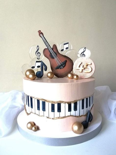 Bolo Musical, Music Themed Cakes, Music Cakes, Music Cake, Musical Theme, Birthday Cakes For Women, Minnie Mouse Cake, Cakes For Women, Quick Recipes Snacks