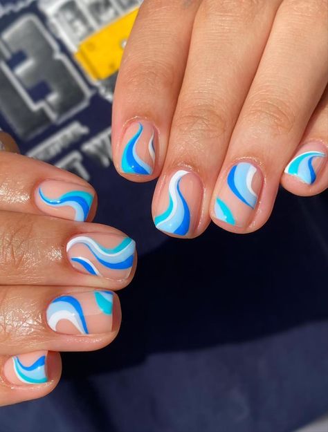 Below is my collection of 30+ top swirl nail art. Whether you’re looking to create fun new designs at home or your local salon, there’s a style for you here!

Remember, feel free to pin any of the images below to recreate all of these designs in the future! Blue Swirl Nails, Nail Challenge, Tattoo Abstract, Nails Abstract, Swirl Nail, Swirl Nail Art, Nail Summer, Flower Paint, Swirl Nails