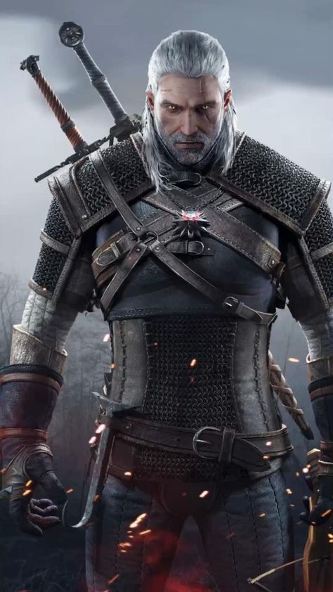 Man In Armor, Witcher 3, Wild Hunt, The Witcher 3, The Witcher, Swords, A Man, Witch