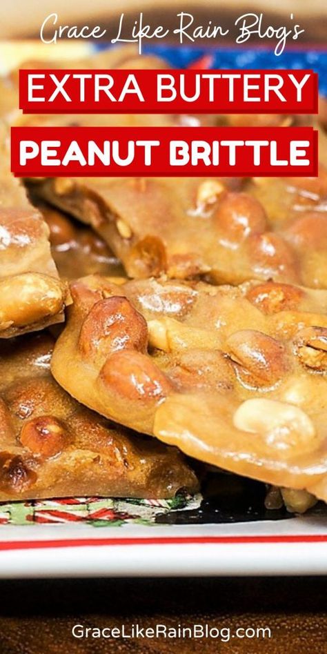 Martha Stewart Peanut Brittle, Coconut Brittle Recipe Easy, Buttery Peanut Brittle Recipe, Airy Peanut Brittle Recipe, Peanut Brittle Cookies, Homemade Brittle Recipes, Sees Peanut Brittle Recipe Copycat, Peanut Brittle Microwave, Easy Peanut Brittle Recipe Simple