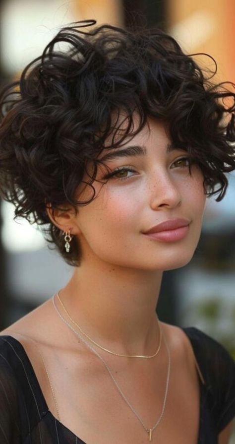 Top 50 Amazing Hairstyles for Short Hair 🌺 Best Hairstyles for Girls|Beautiful hair Short Haircuts For Curly Hair, Long Face Haircuts, Chic Short Haircuts, Curly Pixie Haircuts, Cool Hairstyles For Girls, Amazing Hairstyles, Stylish Short Hair, Oval Face Haircuts, Hairstyles For Girls