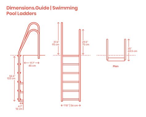 Pool Ladders are explicitly designed to help swimmers access a pool and avoid jumping over an above-ground pool. They are convenient, provide safety, and preserve your pool walls. These ladders come in various sizes and shapes depending on how tall your pool is, your deck, and other physical structures around your pool. Downloads online #sports #swimming Swimming Pool Dimensions, Pool Design Plans, Pool Ladders, Swimming Pool Plan, Lap Pool Designs, Gym Architecture, Swimming Pool Ladders, Study Table Designs, Swimming Pool Construction