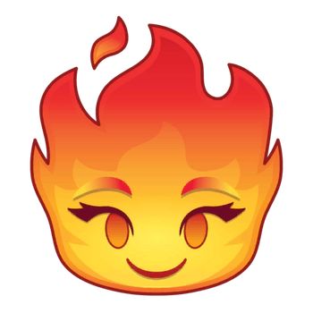 Ember | Disney Emoji Blitz Wiki | Fandom Disney Stained Glass, Christian Drawings, Surreal Tattoo, Blue Emoji, Disney Emoji Blitz, Disney Emoji, Sonic Fan Characters, Rainbow Crystal, Funny Profile Pictures