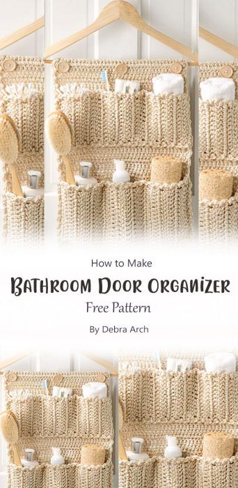 Crocheted Organizers Free Pattern, Crochet Bathroom Organizer Free Pattern, Crochet Wall Hanging Organizer Pattern, Crochet Door Organizer, Crochet Wall Storage Pattern, Free Pattern Crochet Hanging Basket, Crochet Hanging Basket Pattern Free Easy, Free Crochet Organizer Patterns, Free Home Crochet Patterns