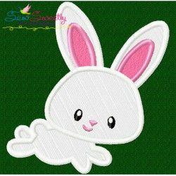 Jumping Bunny Boy Embroidery Design Pattern, Bunny Boy, Easter Bunny Girl, Bunny Embroidery, Quilting Blocks, Girls Applique, Digitized Embroidery Designs, Easter Embroidery, Embroidery Design Sets