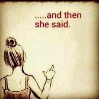 And then she said Funniest Quotes Ever, Funniest Quotes, Make Em Laugh, Divorce Quotes, Visual Statements, Women Humor, Life Humor, Sarcastic Quotes, She Said