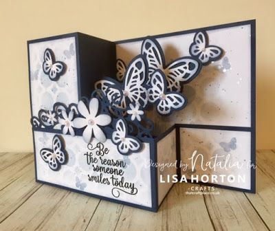 Pop Out Cards, Z Cards, Lisa Horton, Special Birthday Cards, Fancy Fold Card Tutorials, Card Making Ideas, Pop Up Box Cards, Flip Cards, Birthday Cards For Women