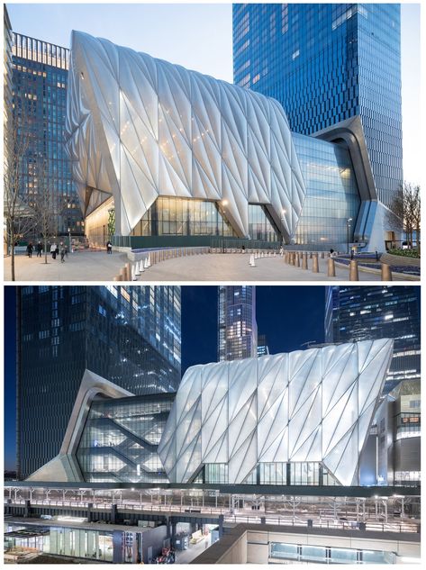 Arctic Architecture, Hudson Yards Nyc, Tech City, New York City Vacation, Tensile Structures, New York Architecture, New York City Photos, Sports Center, Hudson Yards