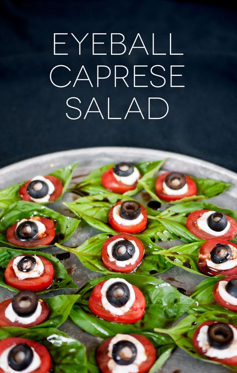 I'm back with more Halloween fun for y'all today! I have a TON of basil growing in my yard right now and I absolutely love caprese salads so I wanted to make a yummy recipe with a spooky twist. I know that olives are not typically included in a caprese salad but I also LOVE black olives and needed the pop of black for my food art creation. They are the perfect option for creating tasty and creative food art for Halloween. This recipe is super easy and a great healthy alternative to all of ...