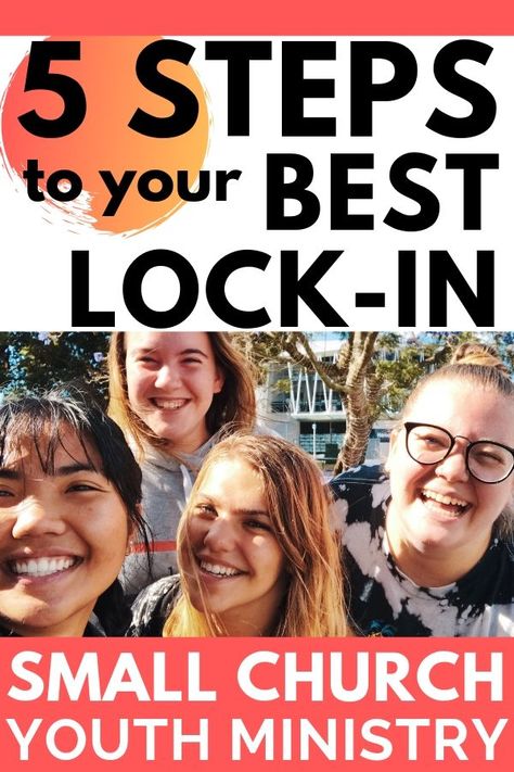 If you are looking for a youth group lock-in that works in a small church, builds relationships, and doesn't leave everyone hangry and crabby, this is it! Church Group Activities, Church Youth Group Activities, Youth Group Events, Church Youth Activities, Youth Group Rooms, Youth Group Lessons, Teen Ministry, Youth Group Activities, Church Youth Group