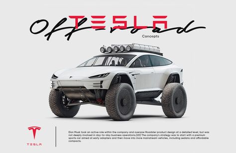 tesla off road concept Tesla Concept, Early Adopters, Tesla, Off Road, Sports Car, Road